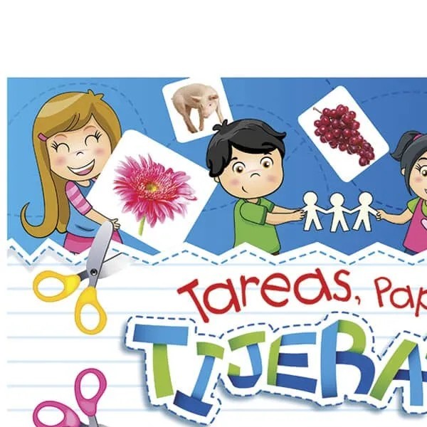 LIBRO ACT. EDU. TAREAS PAPEL Y TIJERAS GARCIA 2 1321 PZA
